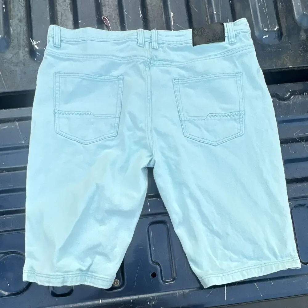 Switch RemarKable Men’s Denim Shorts Size 42 Light Blue Cotton Jean Shorts